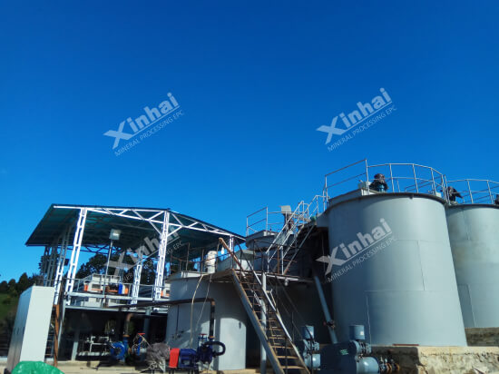 氧化銅酸浸工藝現場