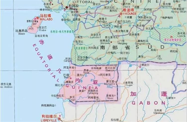 赤道幾內(nèi)亞地圖