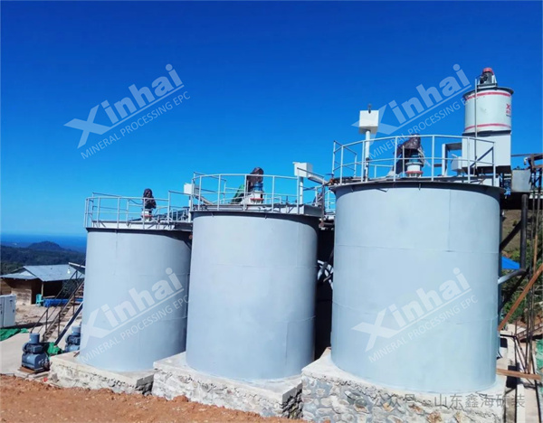 金尾礦氰化浸出法